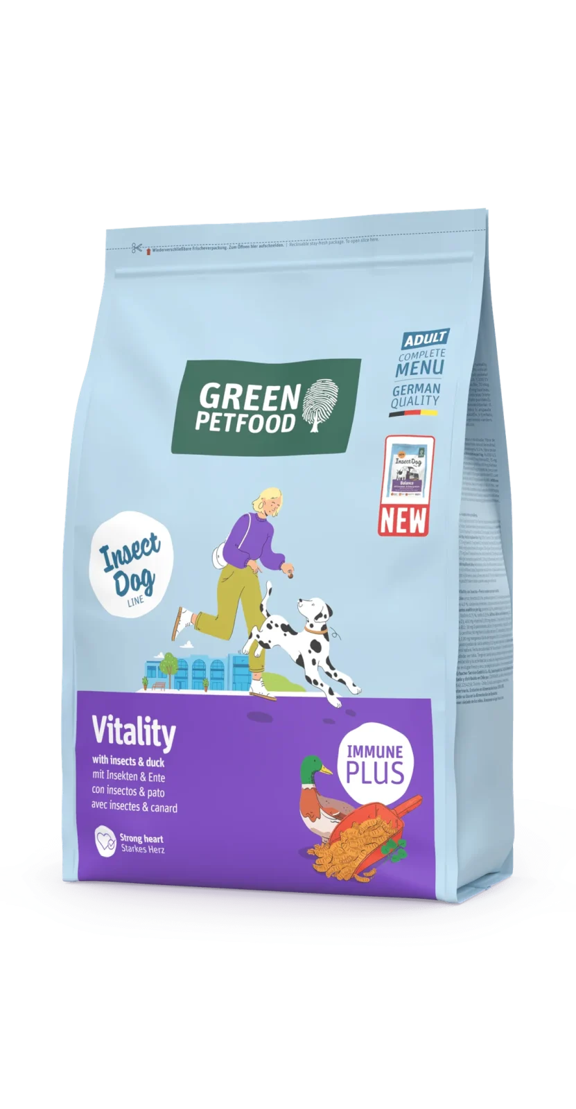 Green Petfood Hund Vitality with Insects - Image 2