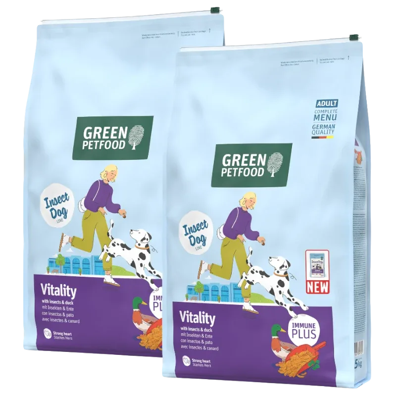 Green Petfood InsectDog Vitality with Insects - Image 2
