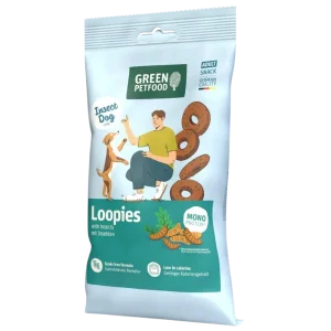 Green Petfood Loopies with Insects 100 g