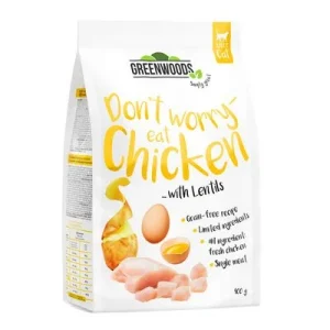Greenwoods Huhn mit Linsen, Kartoffeln und Ei
