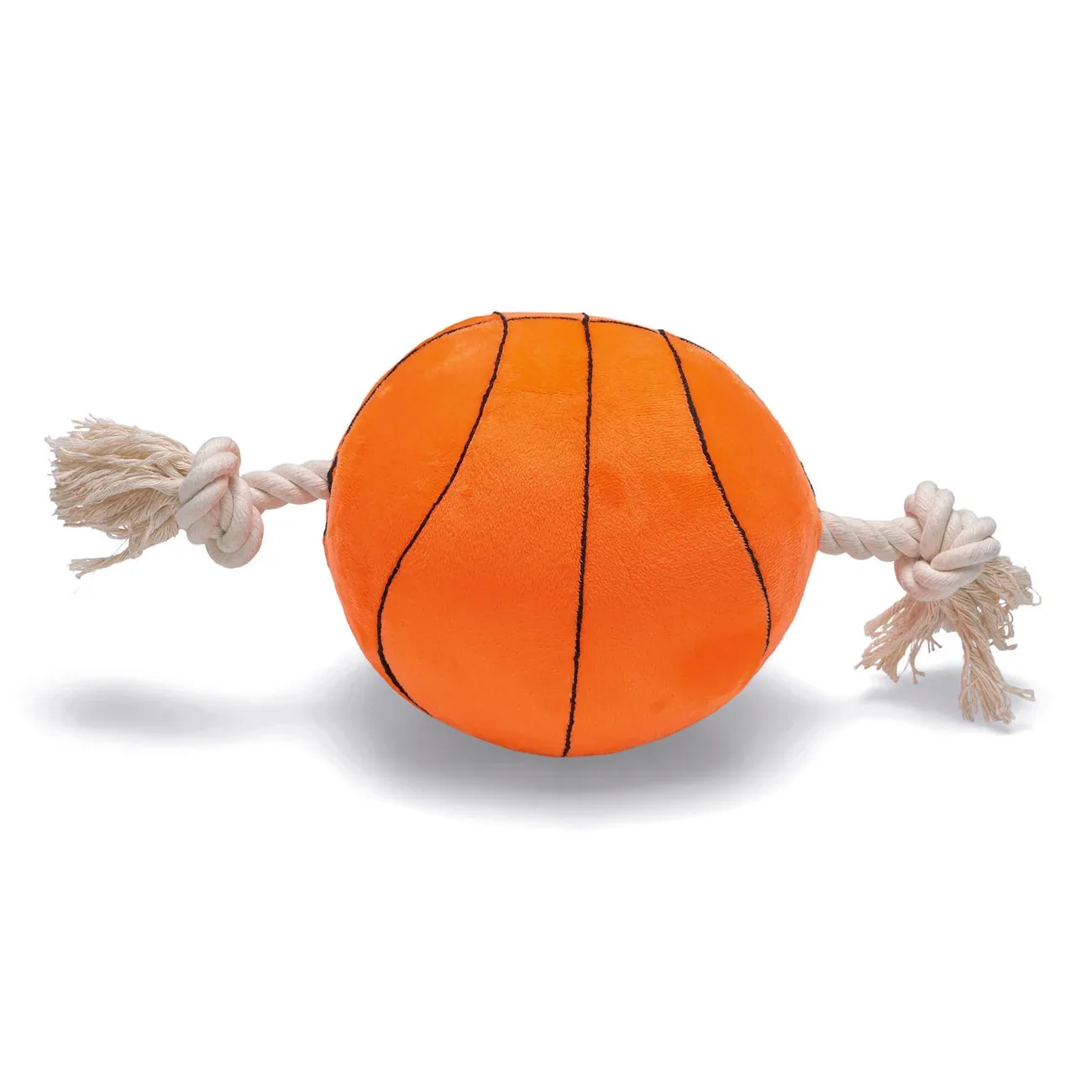 Großer Hundeball Plüschball mit Seil - Image 2