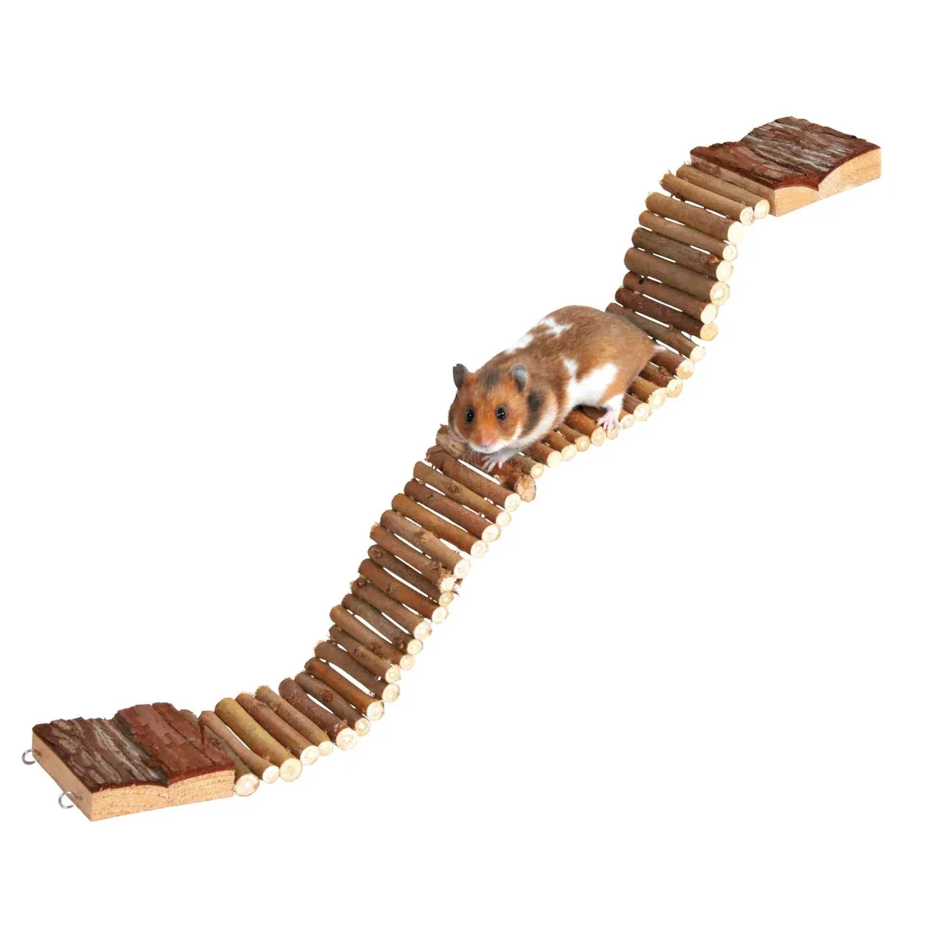 Hängebrücke für Hamster und Mäuse aus Holz - Image 2