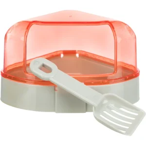 Hamstertoilette Ecktoilette mit Dach