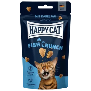 Happy Cat Crunch Snack mit Kabeljau 50 g