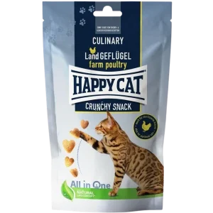 Happy Cat Culinary Crunchy Snack Land-Geflügel 70 g