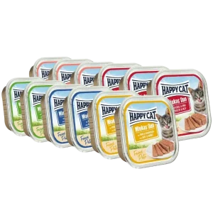 Happy Cat Minkas Duo Paté Mixpaket - 12 x 100 g