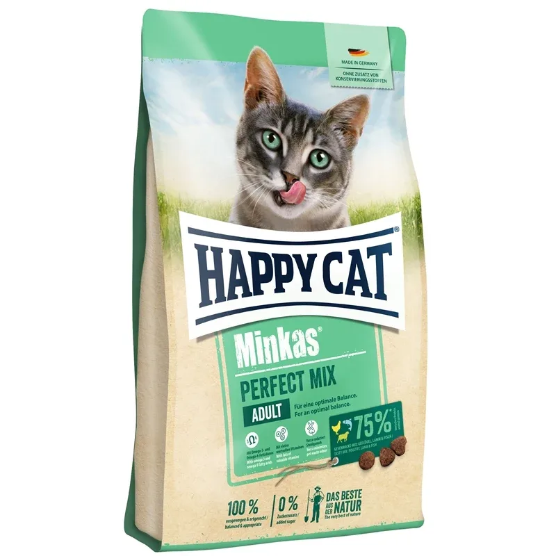 Happy Cat Minkas Perfect Mix Geflügel, Fisch & Lamm