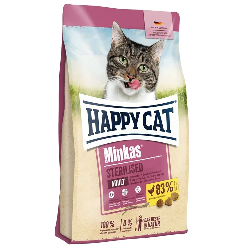 Happy Cat Minkas Sterilised Geflügel - Image 2