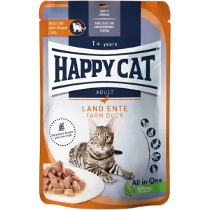 Happy Cat PB Culinary Meat in Sauce Land Ente 85 g