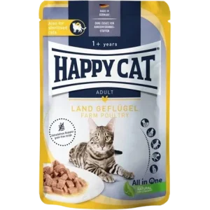 Happy Cat PB Culinary Meat in Sauce Land Geflügel 85 g