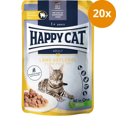 Happy Cat PB Culinary Meat in Sauce Land Geflügel 85 g - Image 2