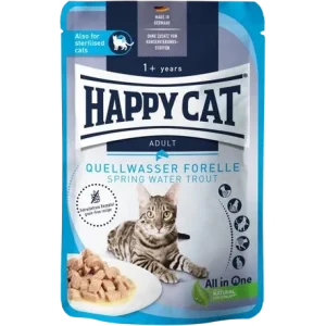 Happy Cat PB Culinary Meat in Sauce Quellwasser Forelle 85 g