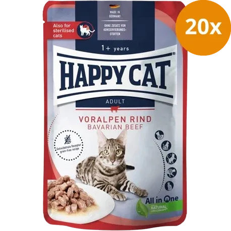 Happy Cat PB Culinary Meat in Sauce Voralpen Rind 85 g - Image 2