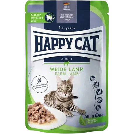 Happy Cat PB Culinary Meat in Sauce Weide Lamm 85 g