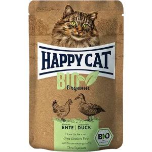 Happy Cat Pouch Bio Huhn & Ente 85 g