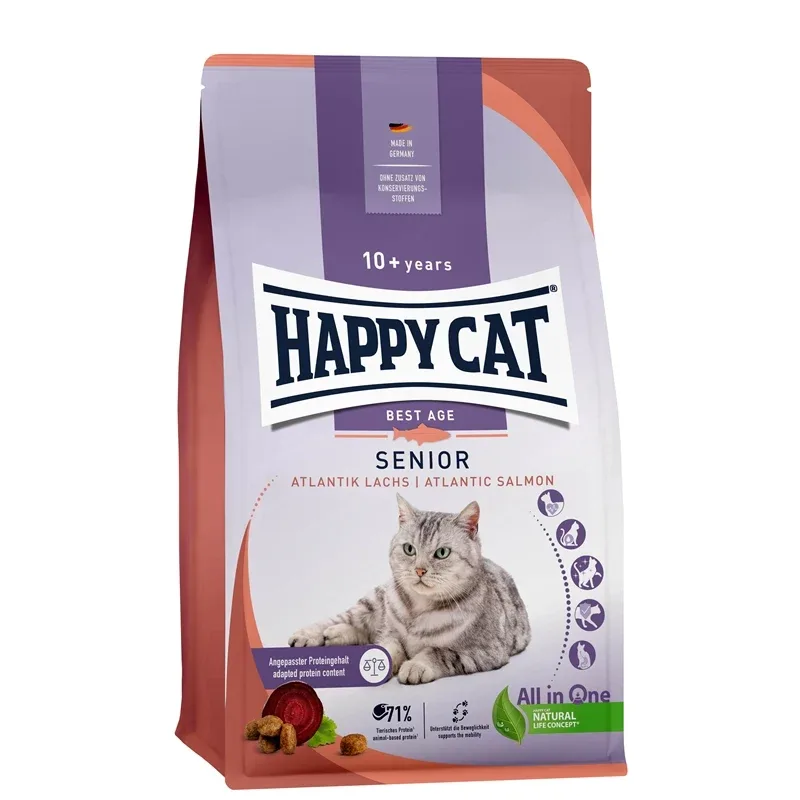 Happy Cat Senior Atlantik Lachs - Image 2