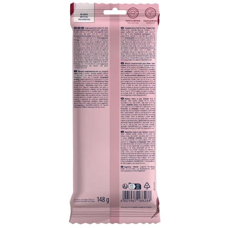 Happy Dog Dental Snacks Dental Rolls 148 g - Image 2