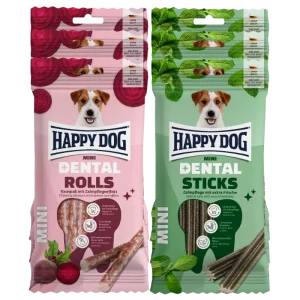 Happy Dog Dental Snacks Mini Probierpaket
