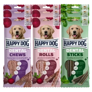 Happy Dog Dental Snacks Probiermix
