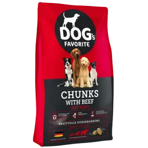 Happy Dog Favorite Chunks mit Rind