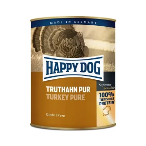 Happy Dog Nassfutter Dosen Truthahn Pur