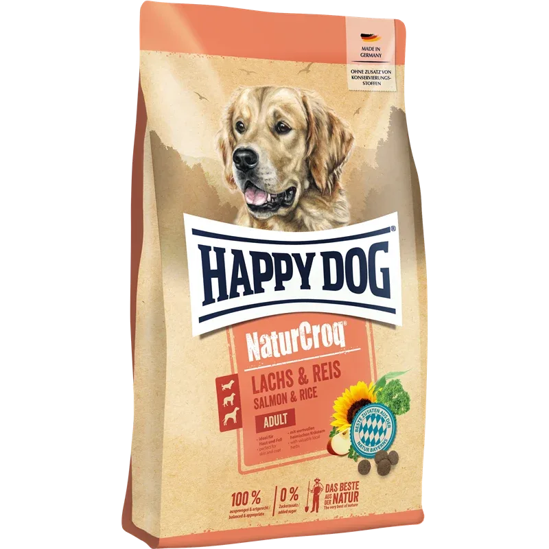 Happy Dog NaturCroq Lachs & Reis