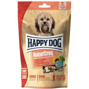 Happy Dog NaturCroq Mini Snack Lachs & Reis 100 g