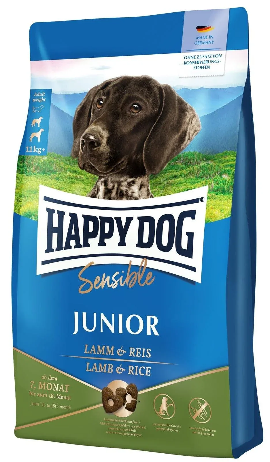 Happy Dog Sensible Junior Lamm & Reis - Image 2