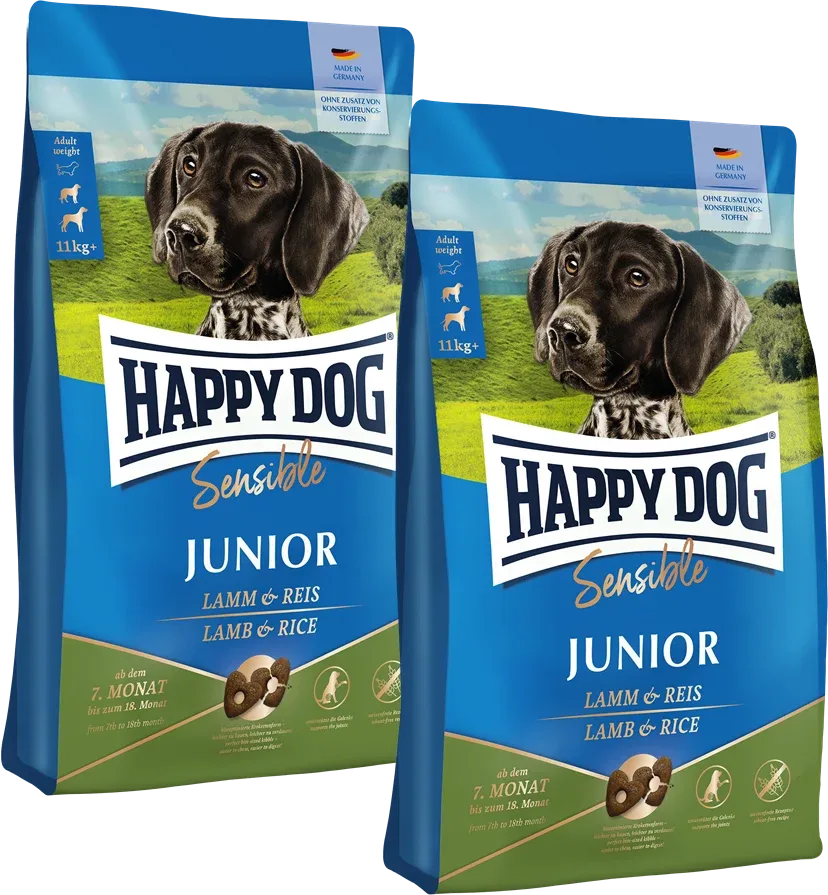 Happy Dog Sensible Junior Lamm & Reis - Image 2