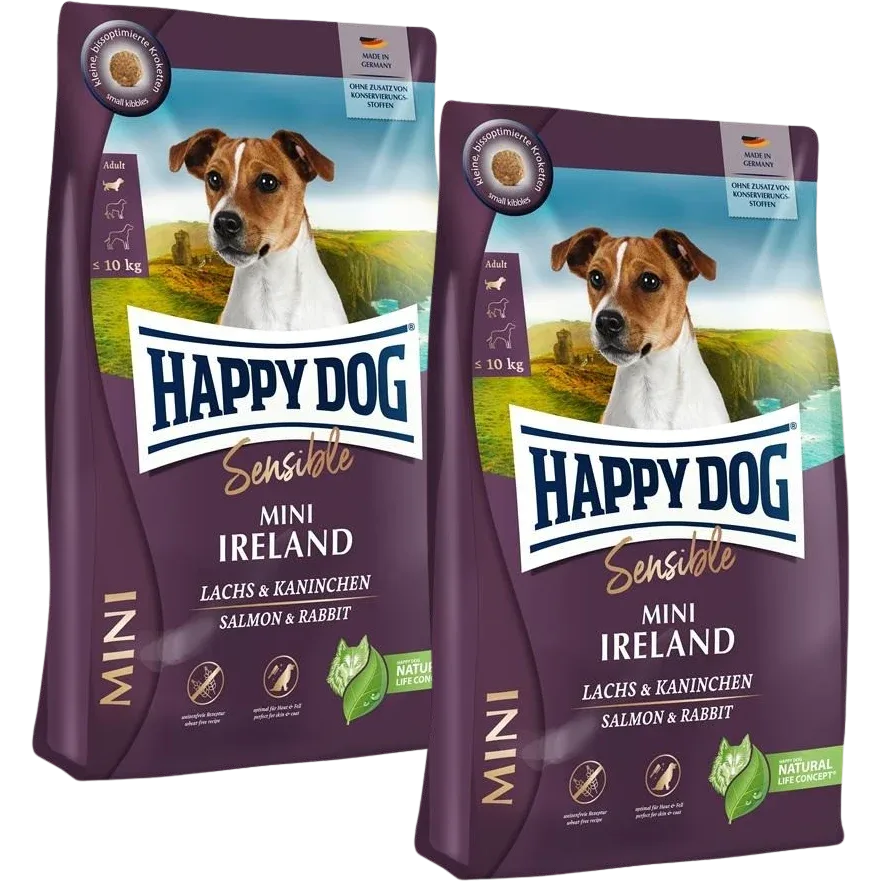 Happy Dog Sensible Mini Ireland Lachs & Kaninchen - Image 2
