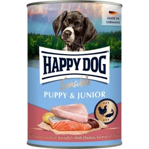 Happy Dog Sensible Puppy Huhn, Lachs & Kartoffel 400 g