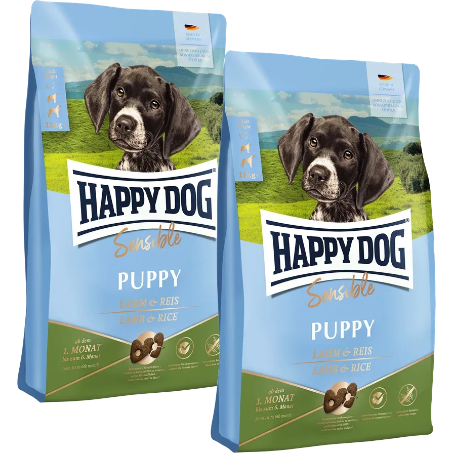 Happy Dog Sensible Puppy Lamm & Reis - Image 2
