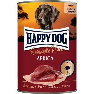 Happy Dog Sensible Pure Africa Strauß Pur 400 g