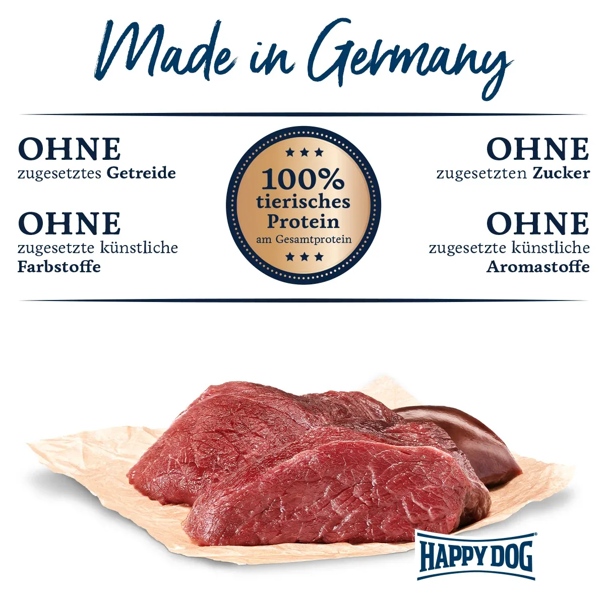 Happy Dog Sensible Pure Australia Känguru Pur 400 g - Image 2
