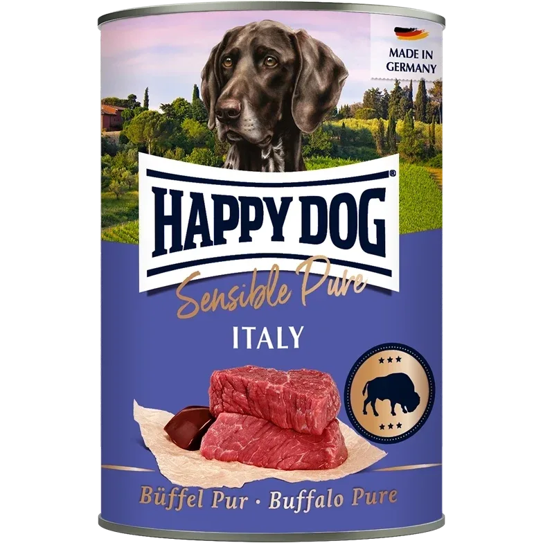 Happy Dog Sensible Pure Italy Büffel Pur 400 g