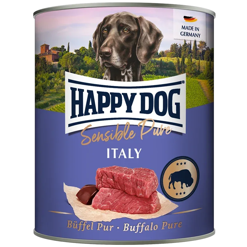 Happy Dog Sensible Pure Italy Büffel Pur 800 g