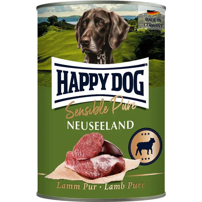 Happy Dog Sensible Pure Neuseeland Lamm Pur 400 g