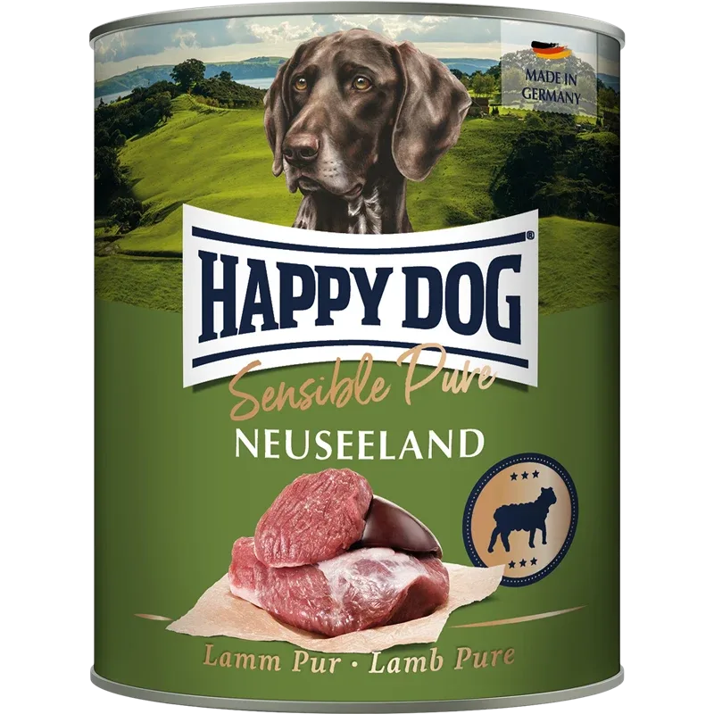 Happy Dog Sensible Pure Neuseeland Lamm Pur 800 g