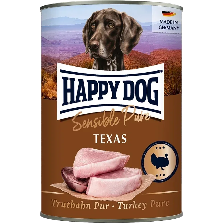 Happy Dog Sensible Pure Texas Truthahn Pur 400 g
