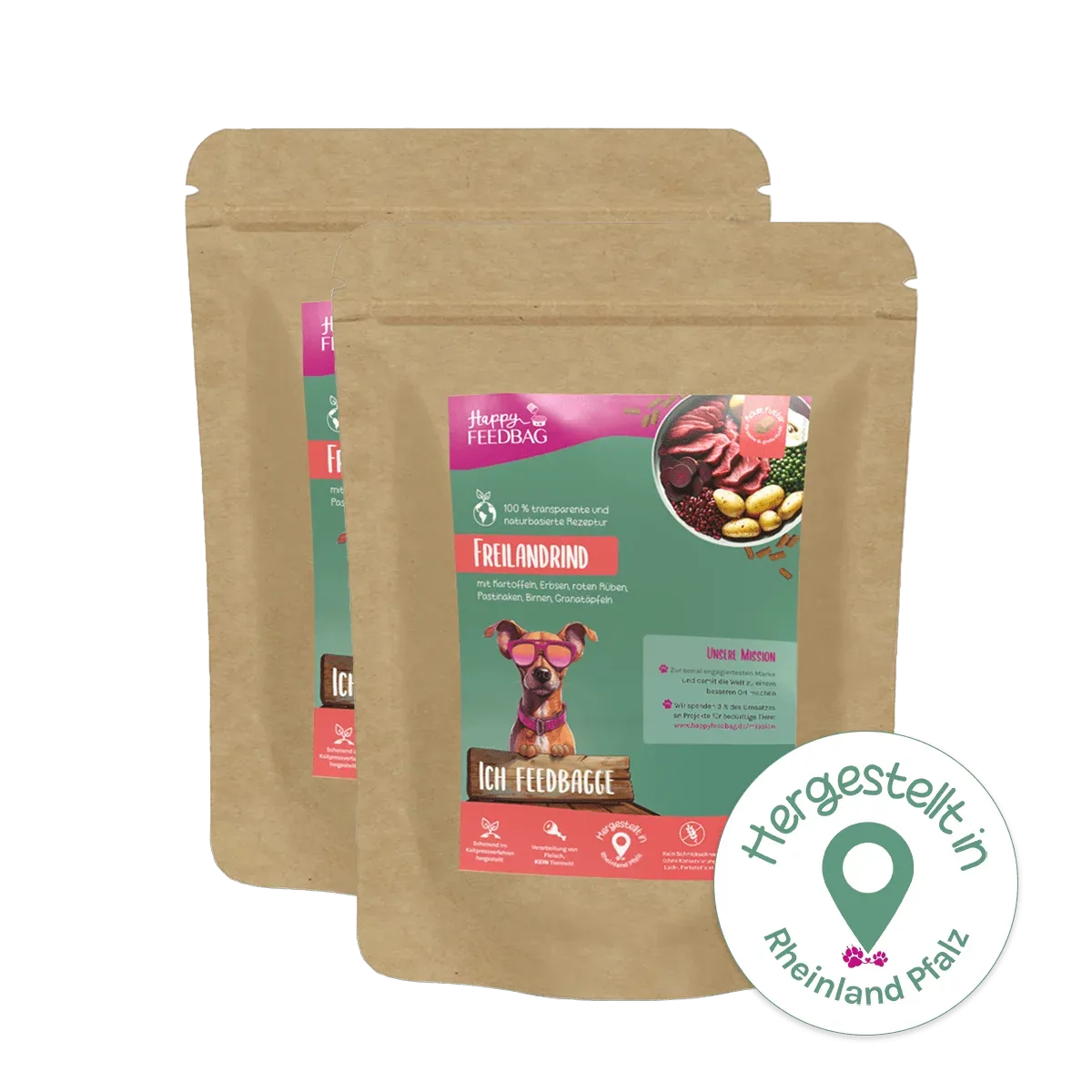 HappyFeedbag Freilandrind kaltgepresst & naturbasiert - Image 2