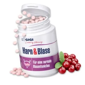 Harn & Blase unterstützt gezielt die Gesundheit des Harntrakts GIGI VET 28 Tabletten