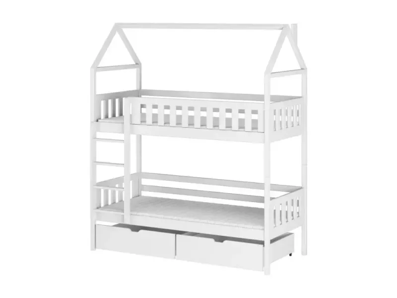 Hausbett GAJA HB003 80x200 cm Weiß - HaustierPro