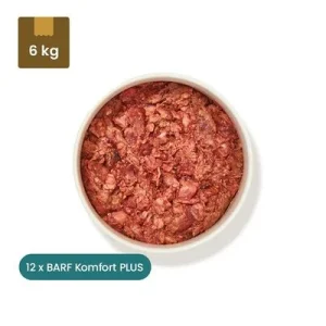 Haustierkost BARF Komfort PLUS Rind - Hunde Frostfutter 12 x 500 g