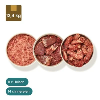 Haustierkost Geflügel Paket Katze Frostfutter 12 kg