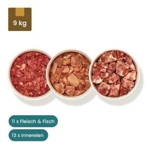 Haustierkost Katze übergewicht Frostfutter Menü 9 kg
