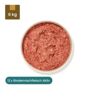 Haustierkost Rindermischfleisch Aktiv 12 x 500 g