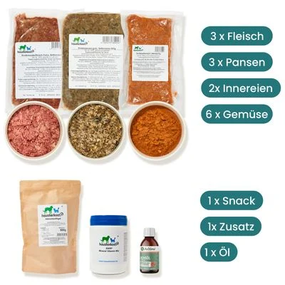 Haustierkost SchnupperBox | Menü 2 1 Paket
