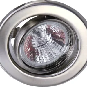 Heitronic 23552 DL6801 Einbauleuchte LED GU5.3 35 W Edelstahl (gebürstet) - HaustierPro