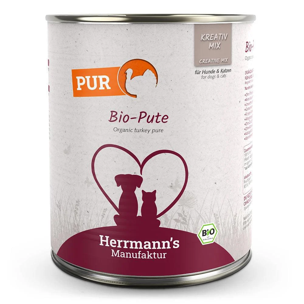 Herrmanns Hund Reinfleisch Bio-Pute - Image 2