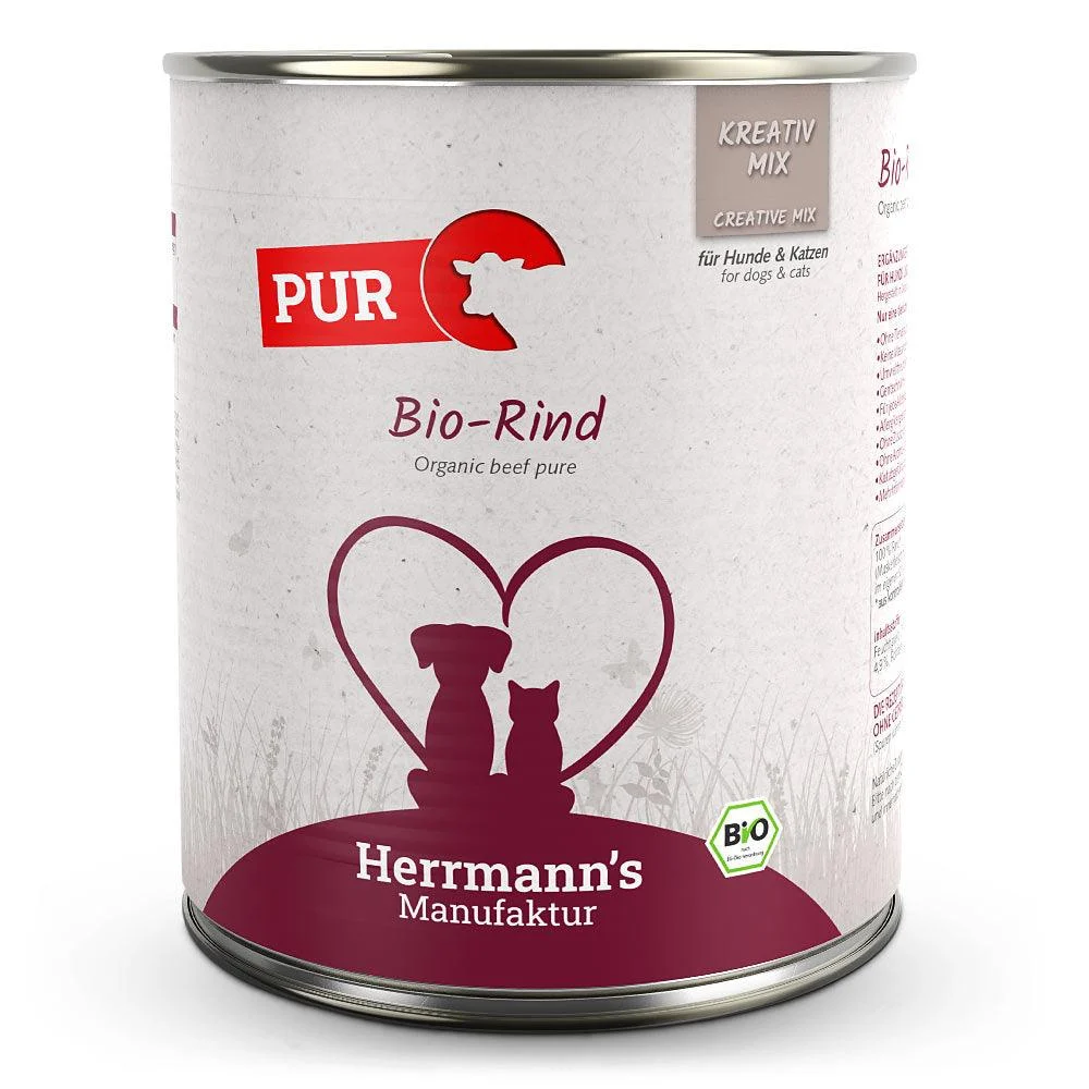 Herrmanns Hund Reinfleisch Bio-Rind - Image 2